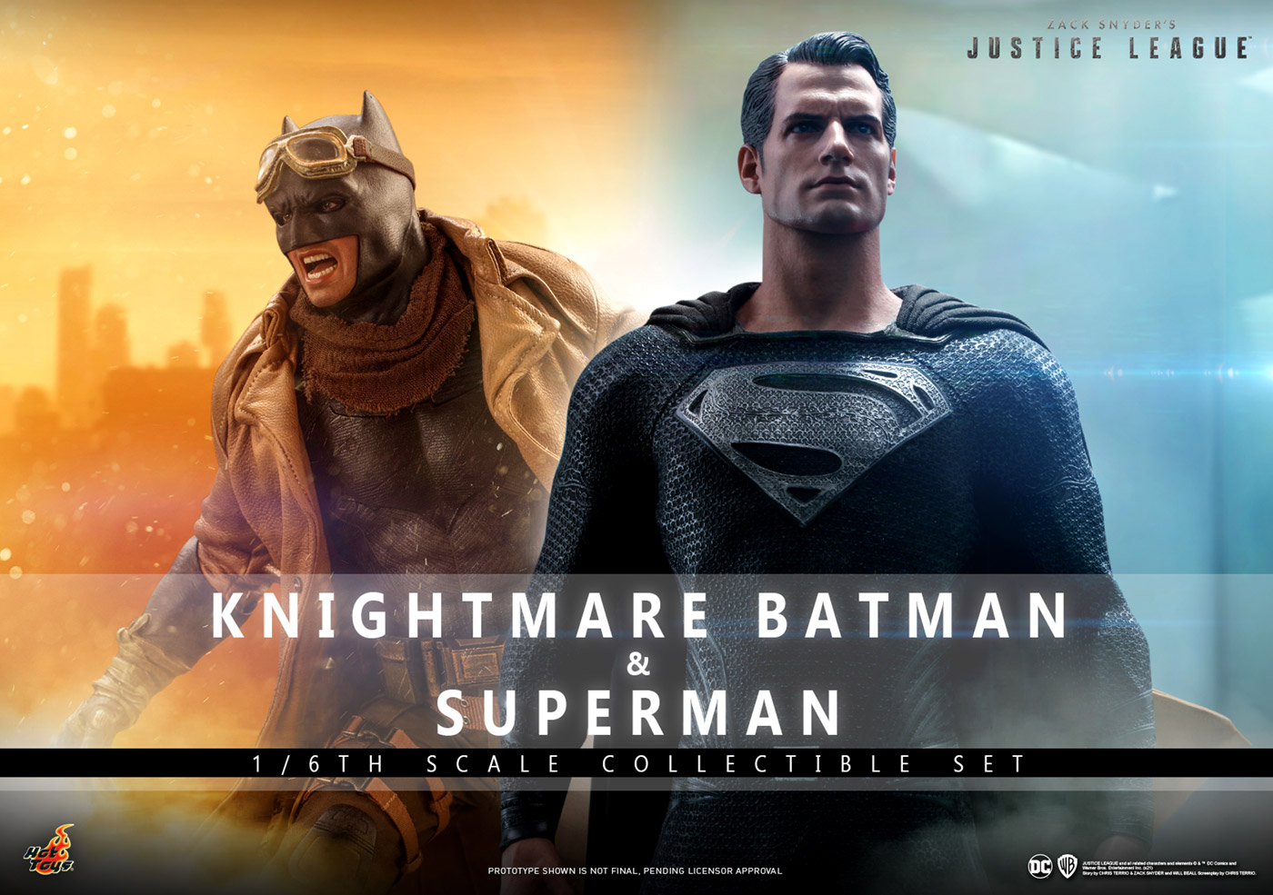 Zack Snyder's Justice League - Knightmare Batman & Superman Set