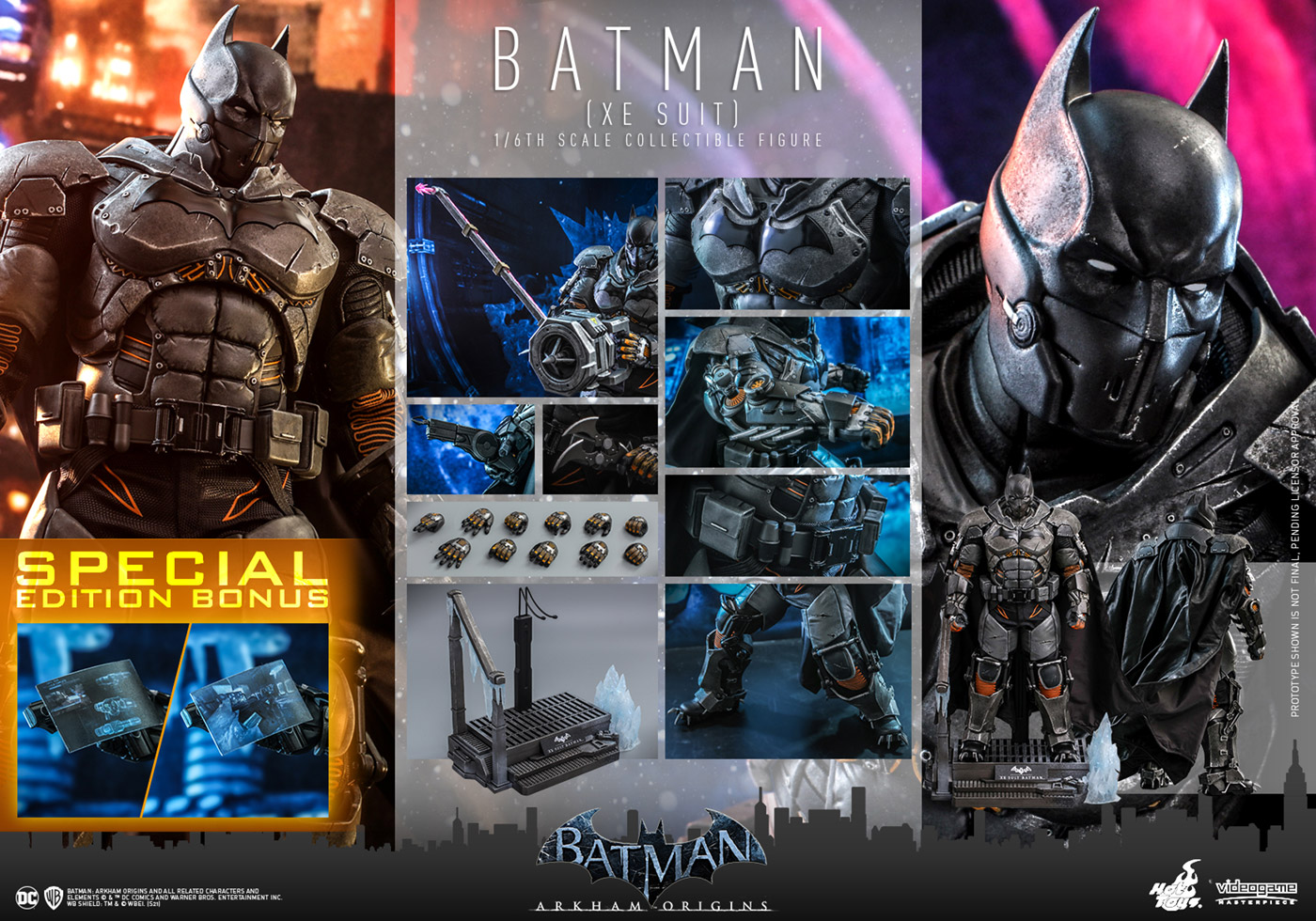 Batman Arkham Origins - Batman (XE Suit Version)[With Bonus Accessories]