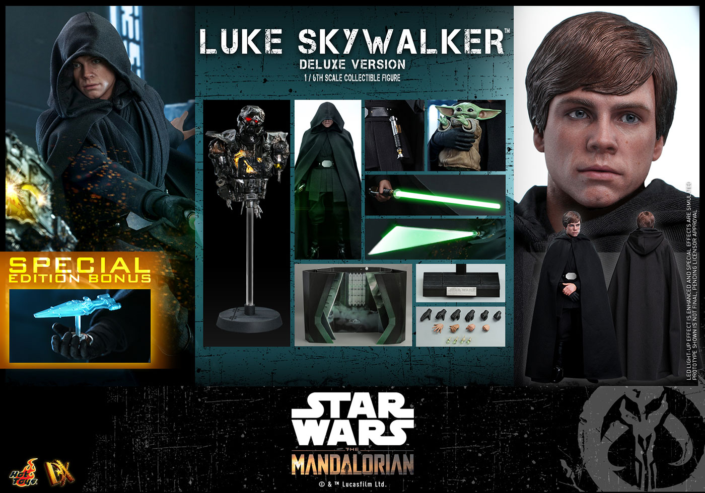 The Mandalorian - Luke Skywalker（Deluxe Version) [With Bonus Accessories]