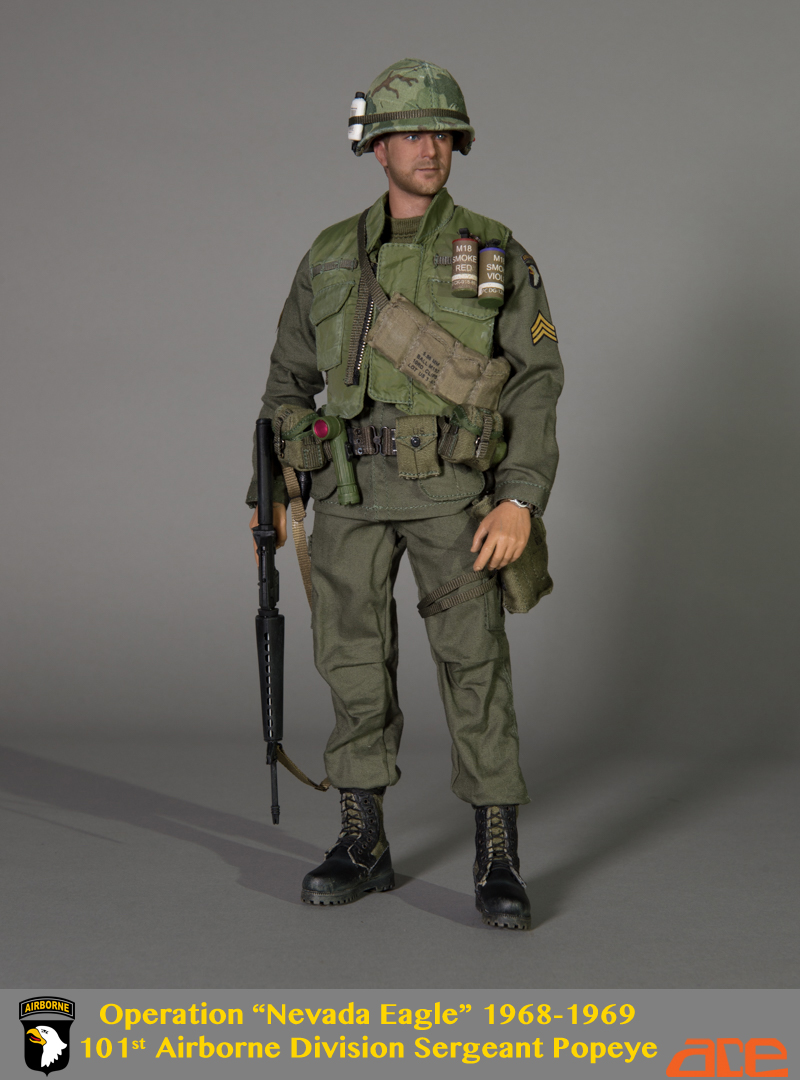 Operation Nevada Eagle 1968-1969 - 101st Airborne Division Sergeant Popeye