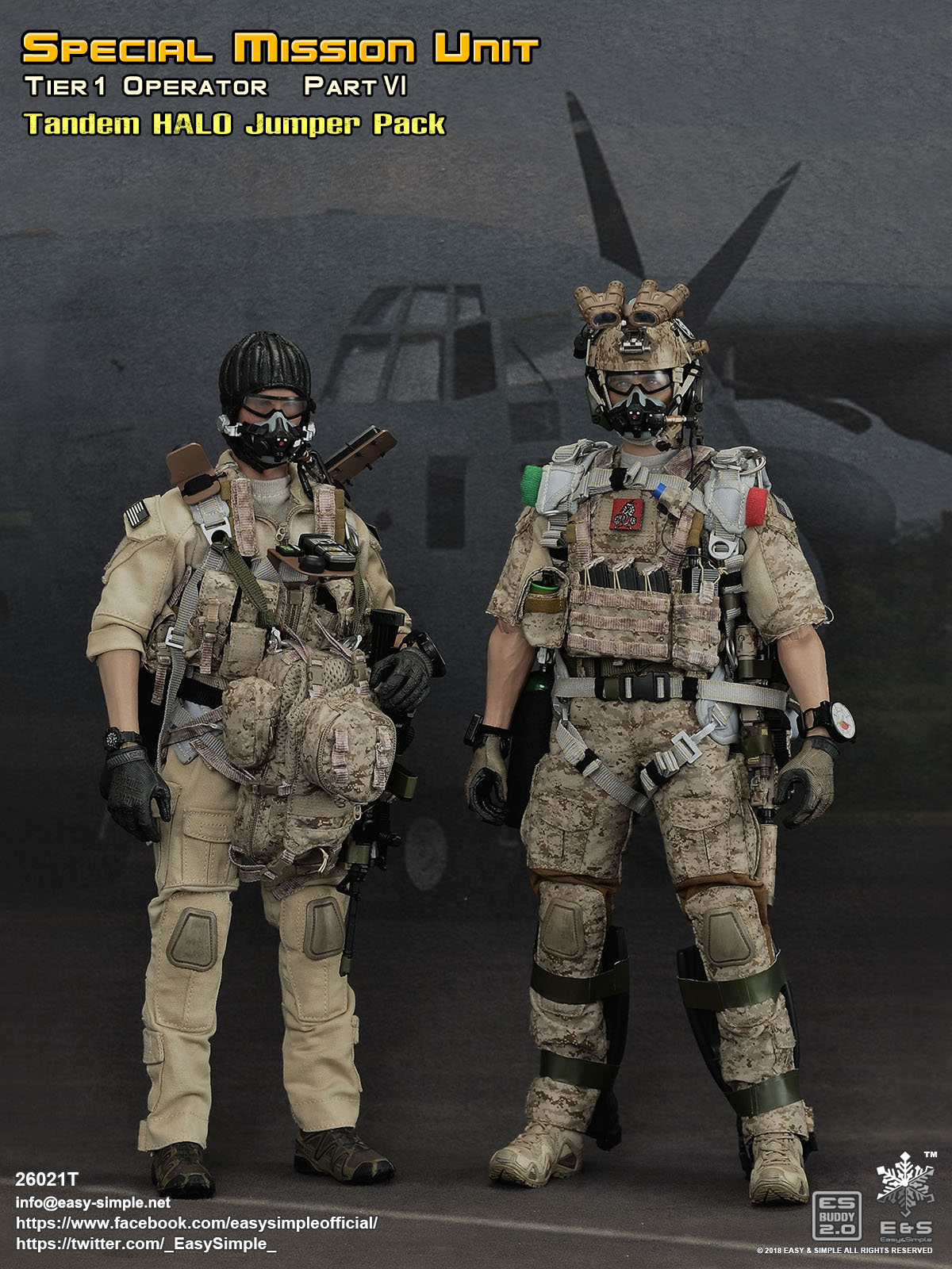 SMU Tier-1 Operator Part VI Tandem HALO Jumper Pack