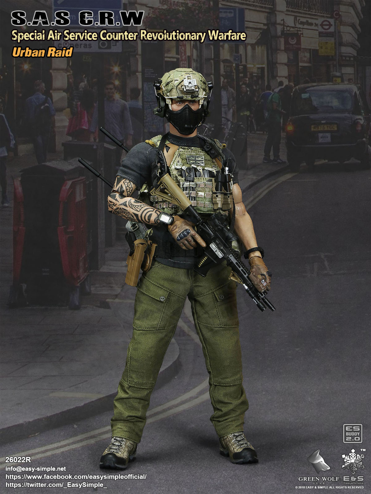 S.A.S Counter Revolutionary Warfare Urban Raid