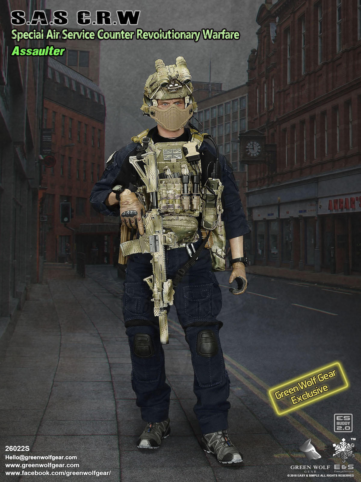 S.A.S Counter Revolutionary Warfare Assaulter - GWG