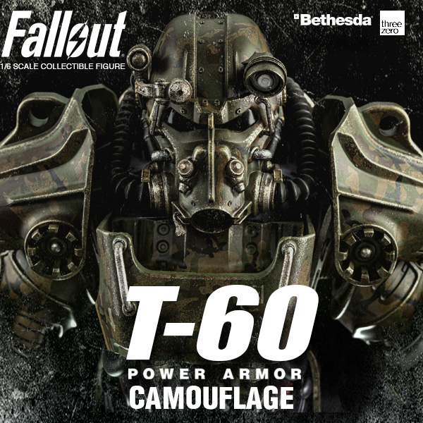 Fallout 1/6 T‐60 Camouflage Power Armor