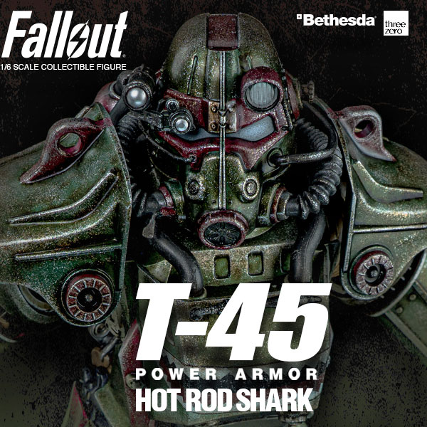 Fallout 1/6 T-45 Hot Rod Shark Armor Pack