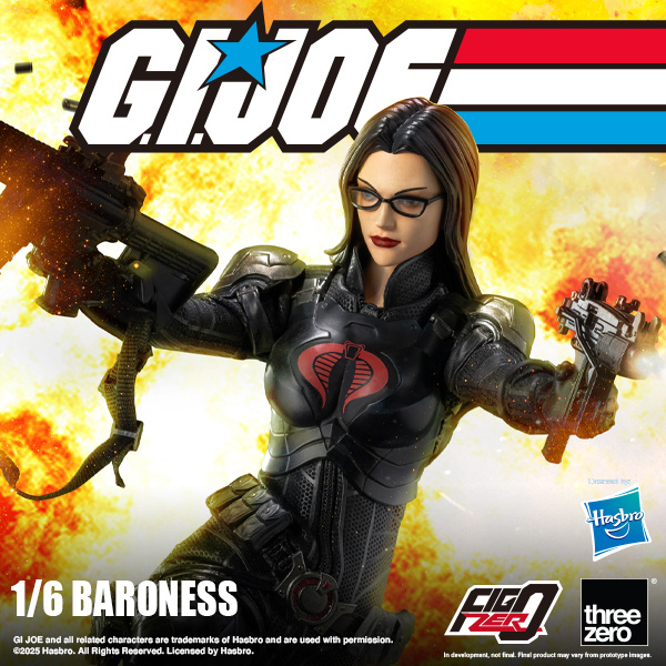 G.I. Joe FigZero 1/6 Baroness