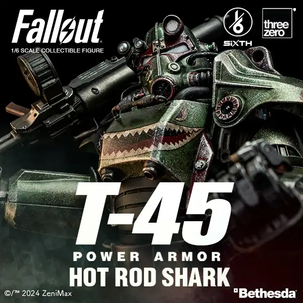 Fallout 1/6 T-45 Hot Rod Shark Power Armor