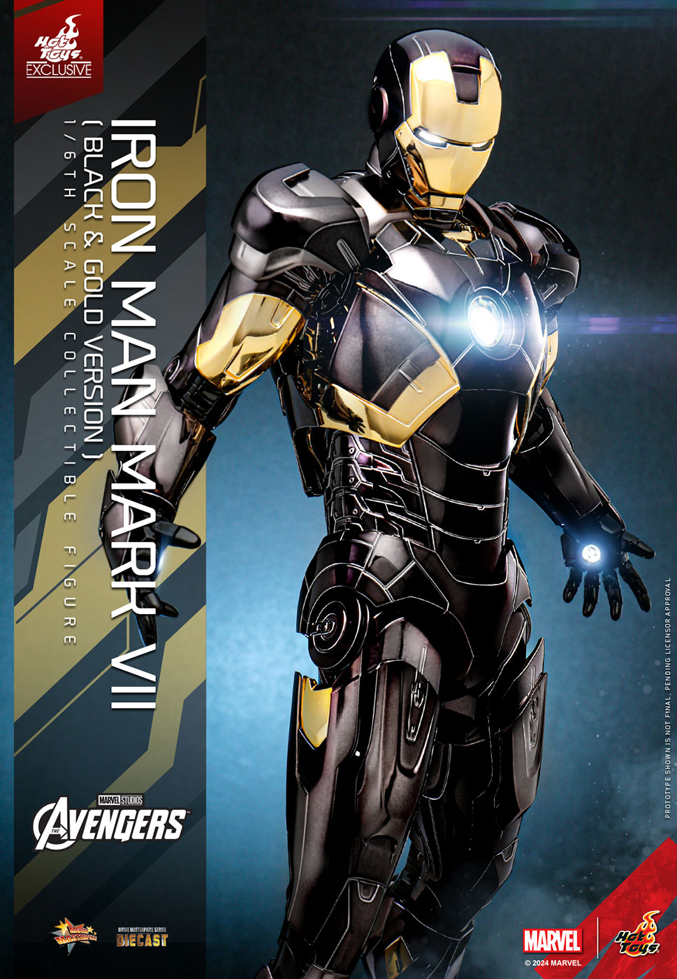 The Avengers - Iron Man Mark 7 (Black & Gold Version)