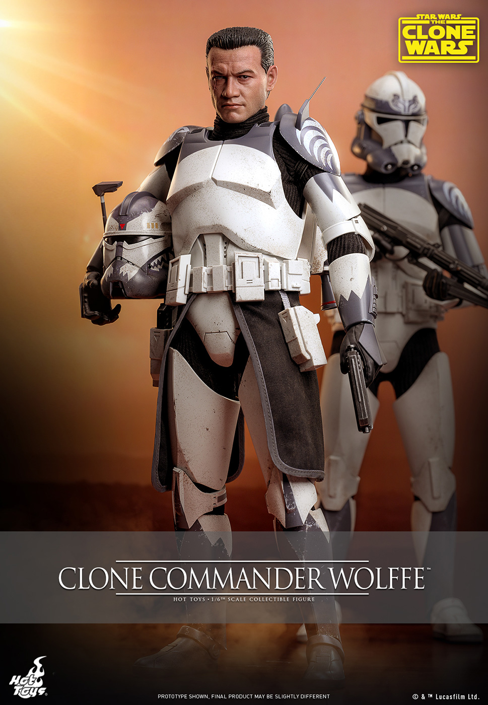 Star Wars: The Clone Wars - Clone Commander Wolffe