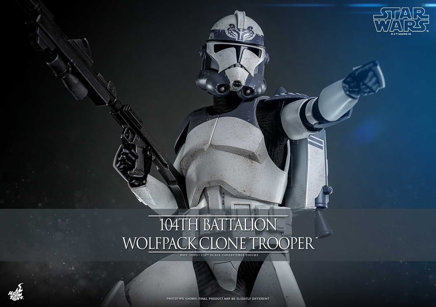 Star Wars: The Clone Wars - 104th Battalion Wolfpack Clone Trooper