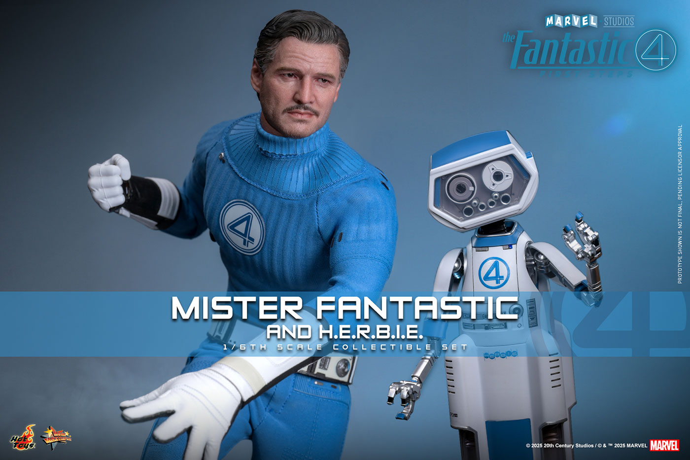 The Fantastic Four: First Steps - Mister Fantastic & H.E.R.B.I.E.