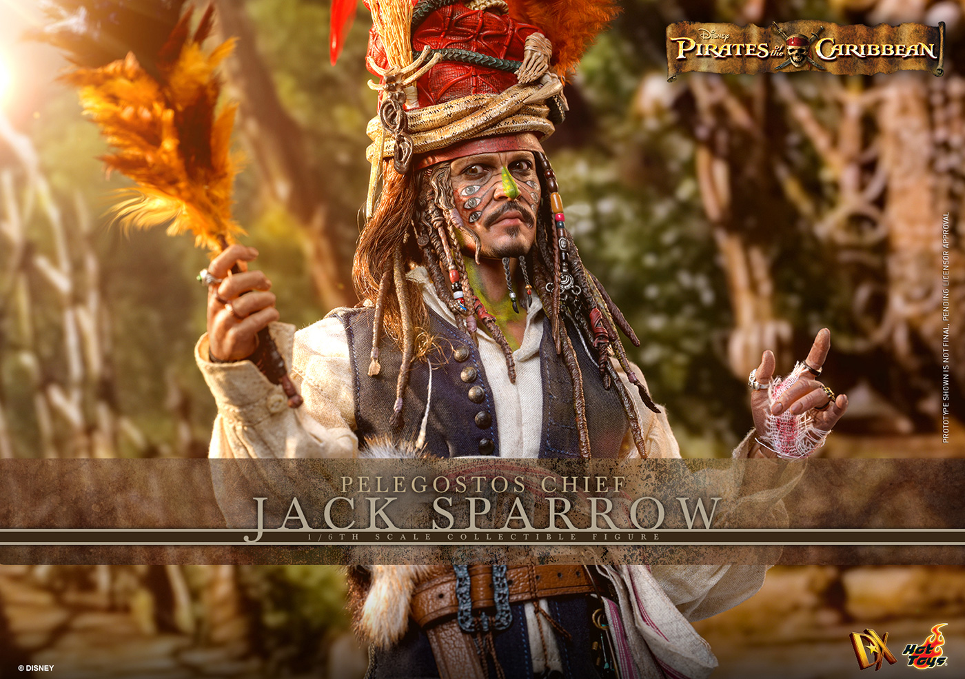 Pirates of the Caribbean / Dead Man's Chest - Pelegostos Chief Jack Sparrow