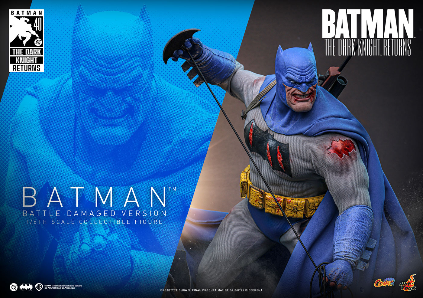 Batman: The Dark Knight Returns - Batman (Battle Damaged Version)
