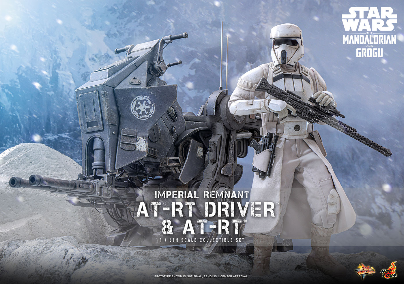 Star Wars: The Mandalorian and Grogu - Imperial Remnant AT-RT Driver & AT-RT