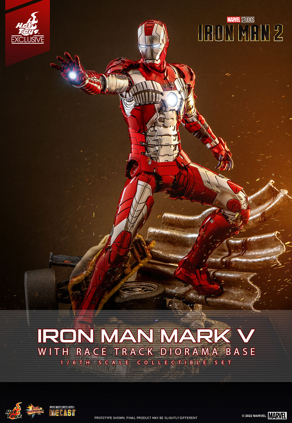Iron Man 2 - Mark 5 & Diorama Base Set
