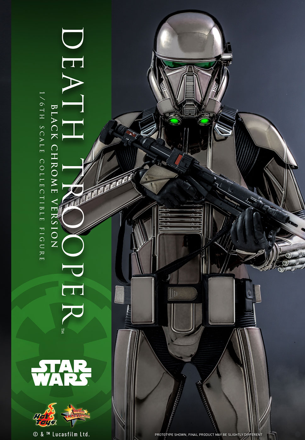 Star Wars - Death Trooper (Black Chrome Version)