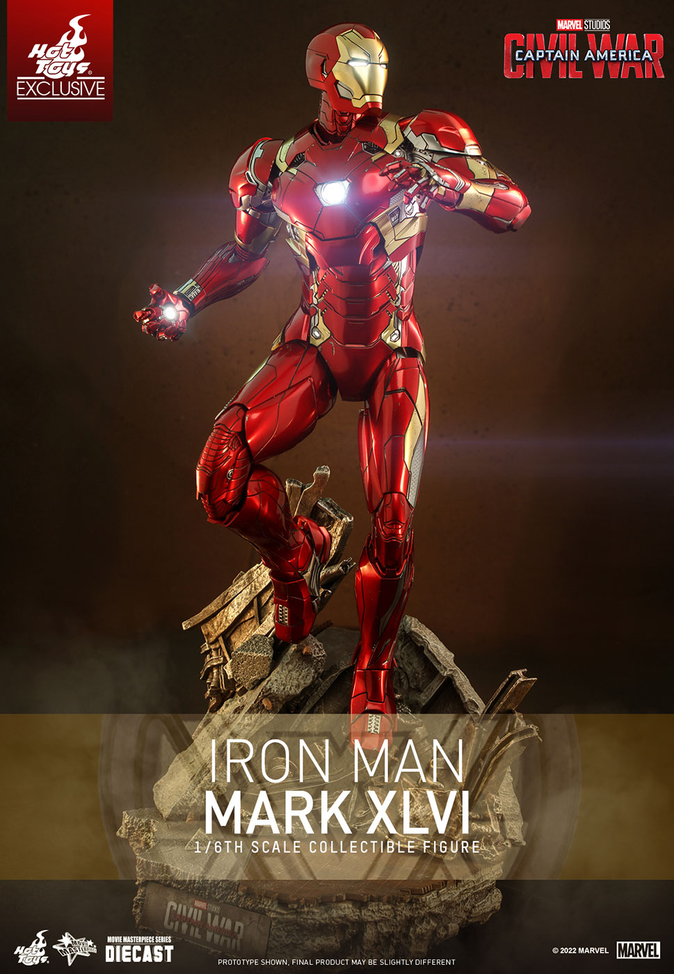 Captain America Civil War - Iron Man Mark 46 (Hot Toys Exclusive)
