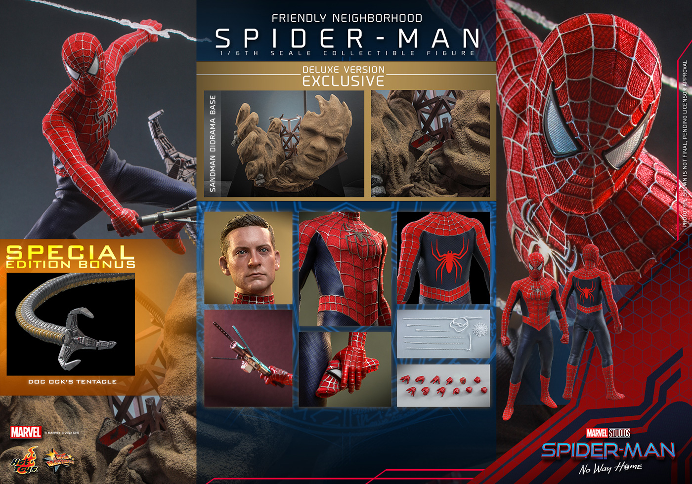 Spider-Man: No Way Home - Friendly Neighborhood Spider-Man (Deluxe Version) [With Bonus Accessory]