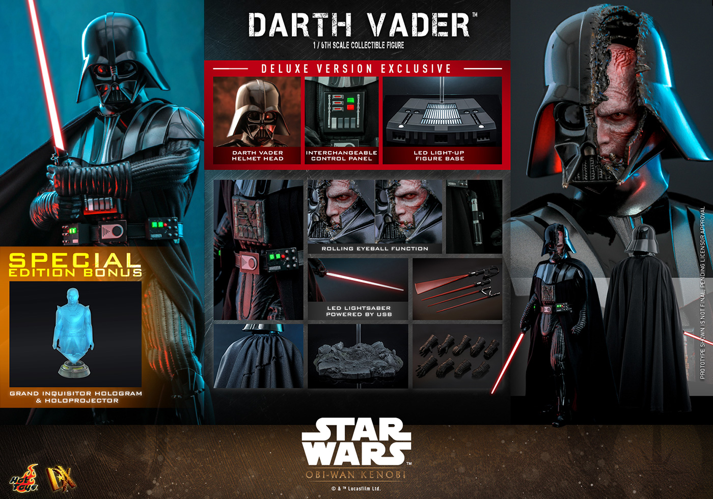 Obi-Wan Kenobi - Darth Vader (Deluxe Version) [With Bonus Accessories]