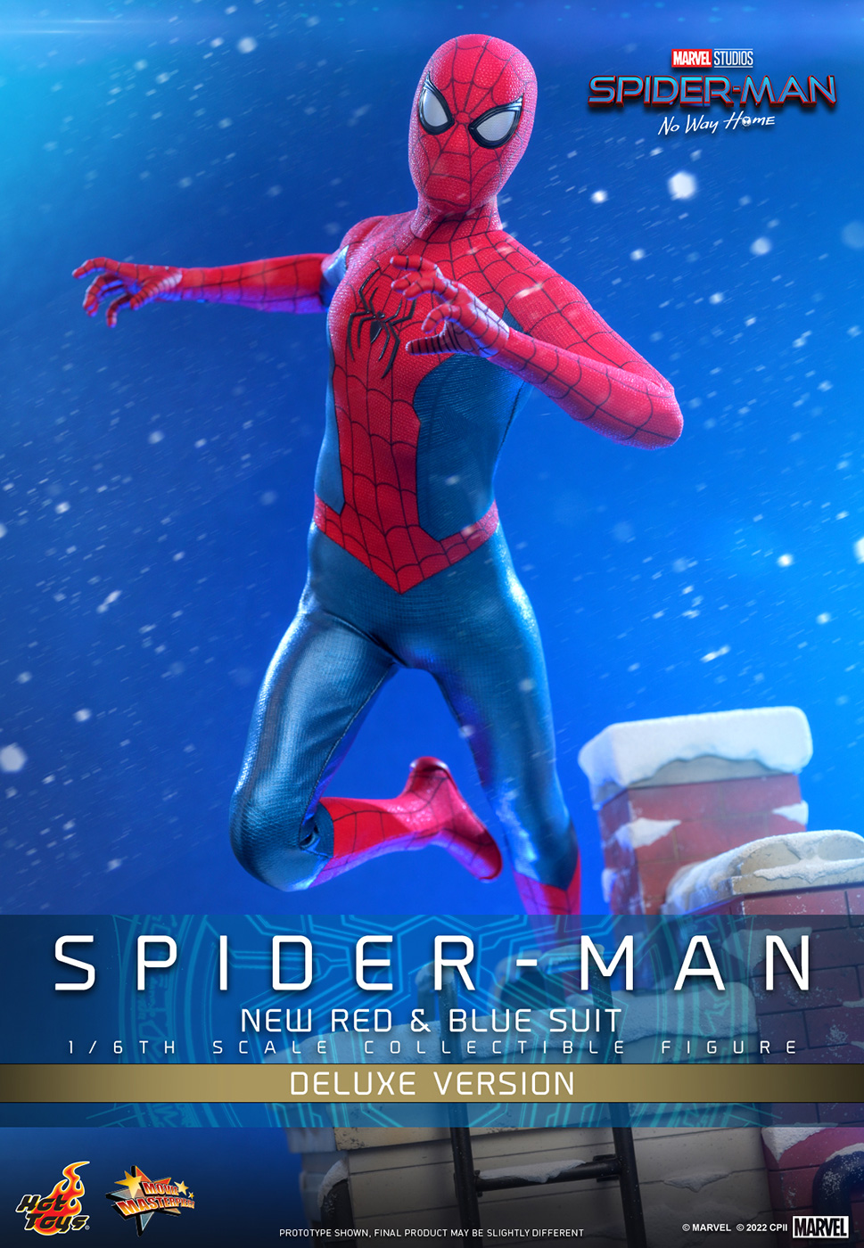 Spider-Man: No Way Home - Spider-Man (New Red & Blue Suit) [With Bonus Accessory]