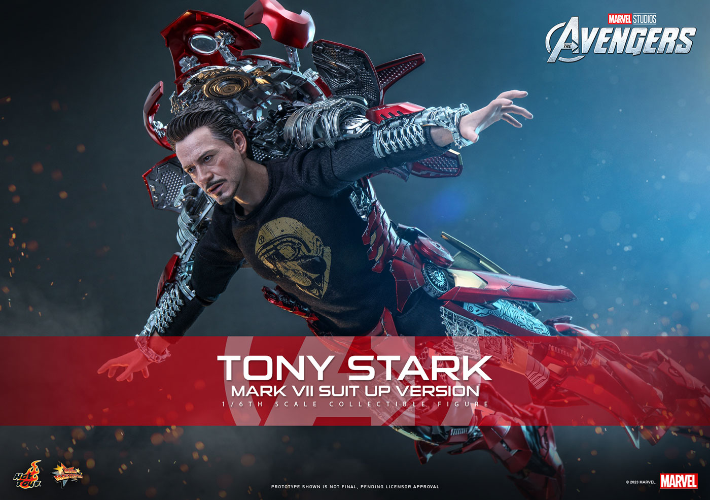 Avengers - Tony Stark (Mark 7 Suit Up Version)