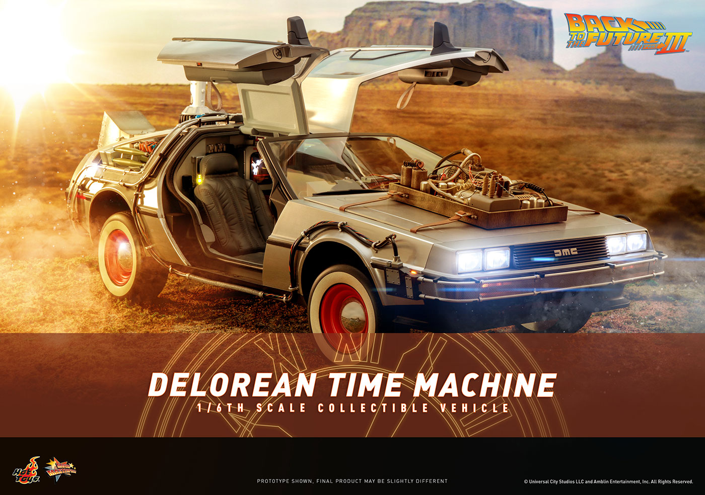 Back to the Future Part III - DeLorean Time Machine