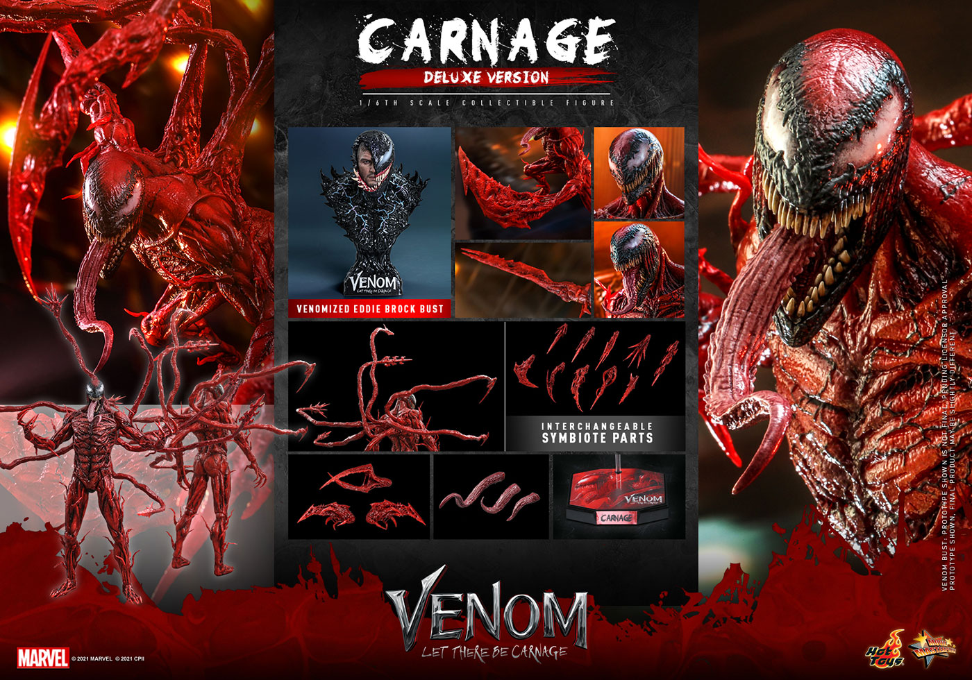 Venom: Let There Be Carnage - Carnage [With Bonus Accessories]