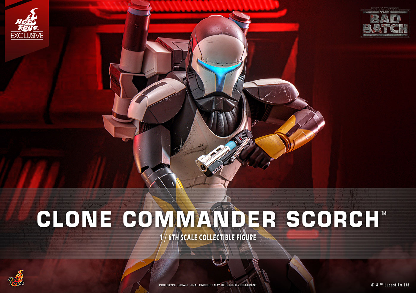 Star Wars: The Bad Batch - Clone Commander Scorch