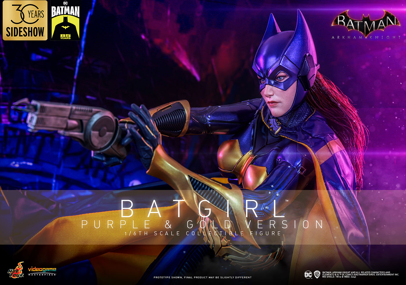 Batman Arkham Knight - Batgirl (Purple & Gold Version)