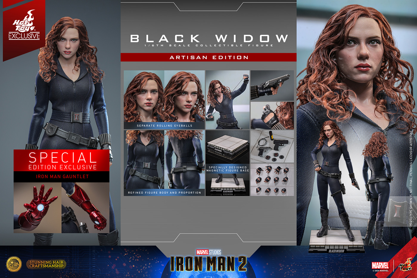 Iron Man 2 - Black Widow [With Bonus Accessories]