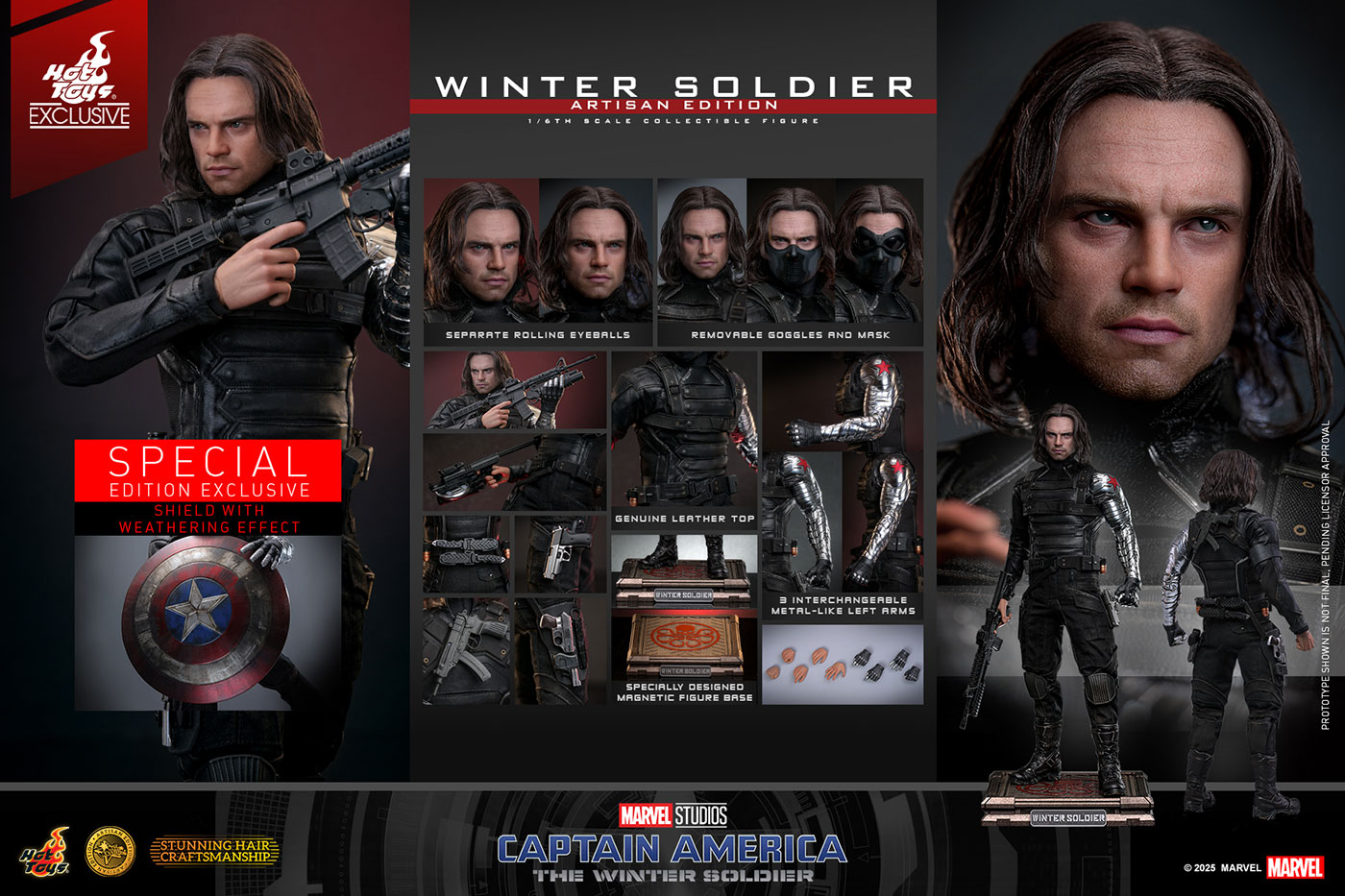 Captain America: The Winter Soldier - Winter Soldier [With Bonus Accessory]