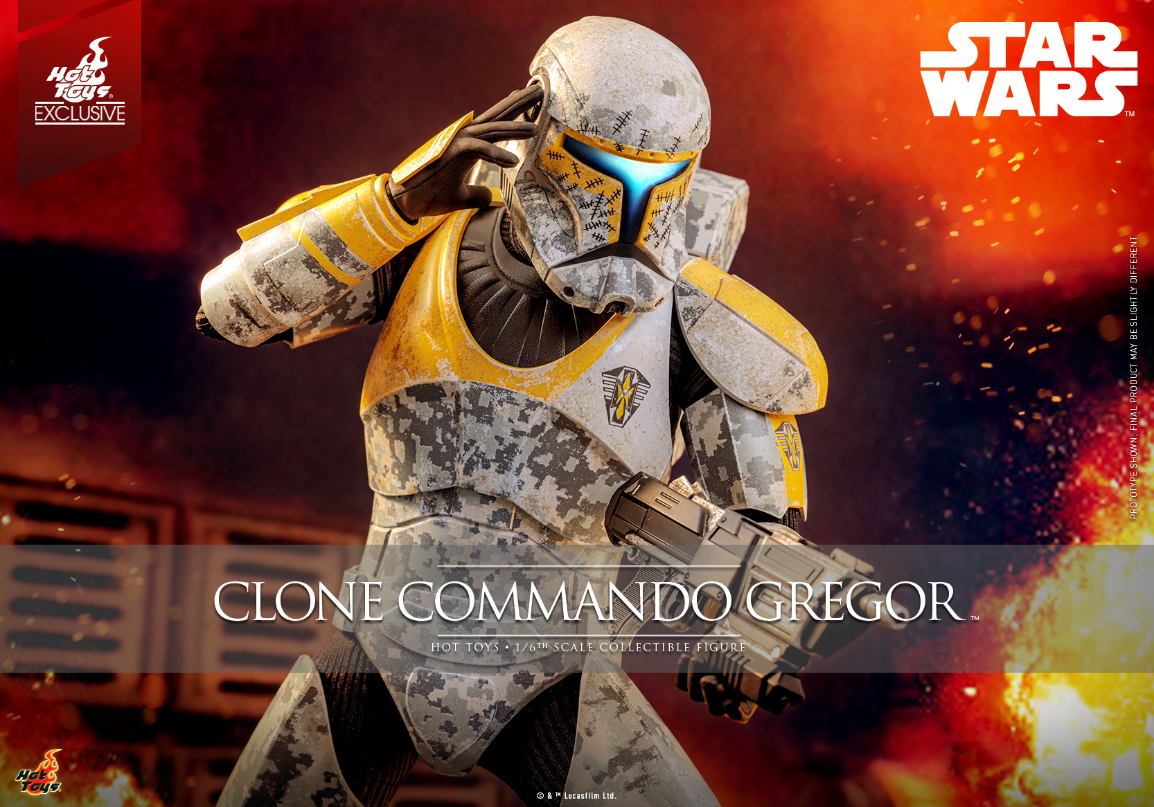 Star Wars: The Clone Wars - Clone Commando Gregor