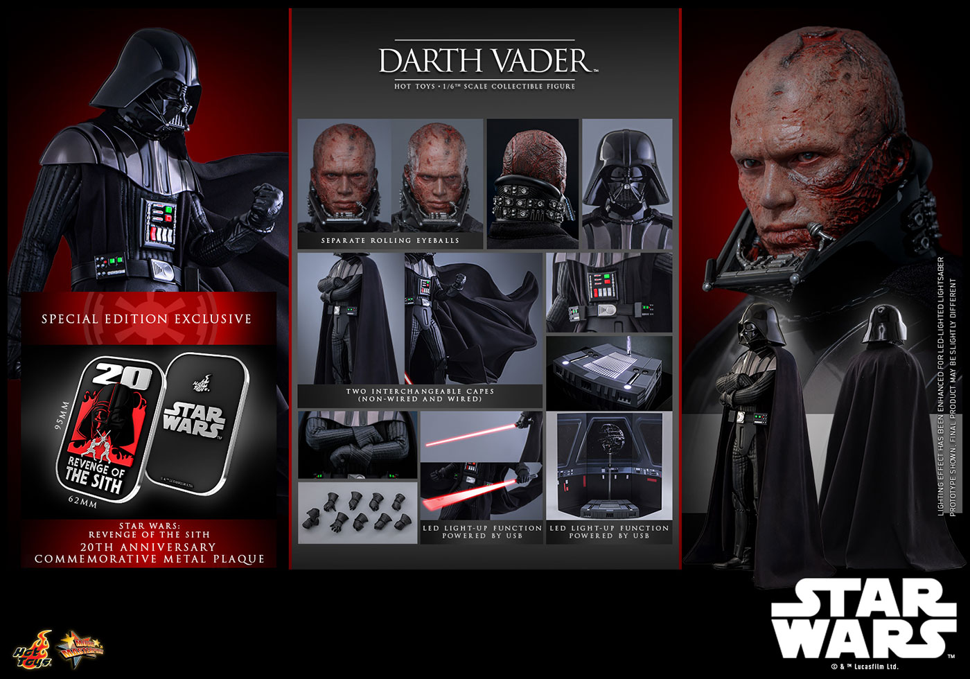 Star Wars: Revenge of the Sith - Darth Vader [With Bonus Accessory]