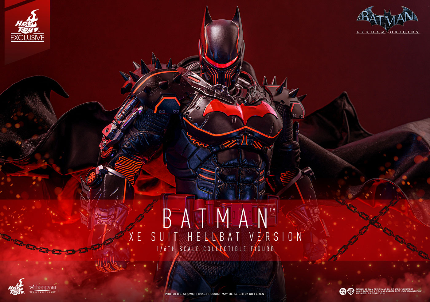 Batman: Arkham Origins - Batman (XE Suit Hellbat Version)