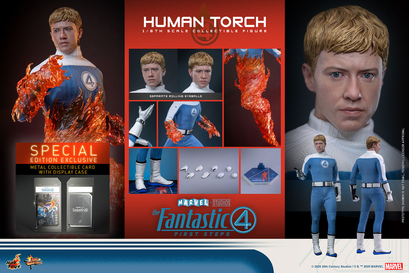 The Fantastic Four: First Steps - Human Torch [With Bonus Accessory]