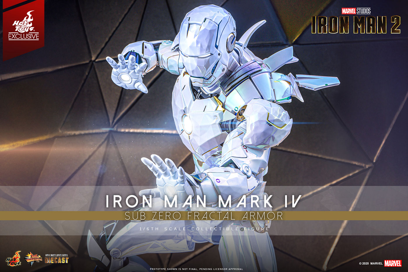 Iron Man 2 - Iron Man Mark 4 (Sub-Zero Fractal Armor)