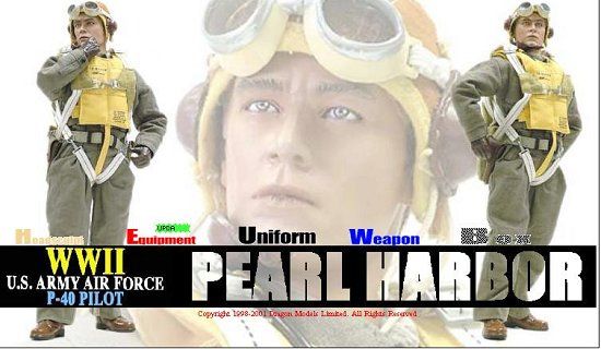 "George Taylor", U.S. Army Air Force P-40 Pilot, Pearl Harbor 1941