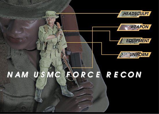 "Nate Kimbrough", USMC Force Recon w/M14, NAM