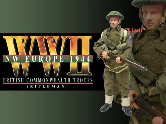 "Liam Mckean", British Commonwealth Troop, NW Europe 1944 (Rifleman)
