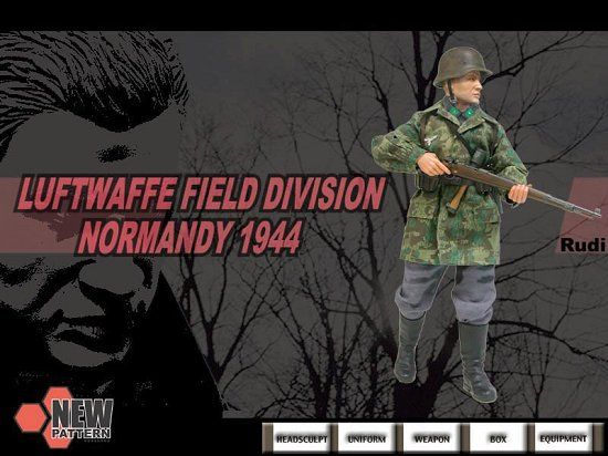 "Rudi Wendler", Luftwaffe Field Division, Normandy 1944