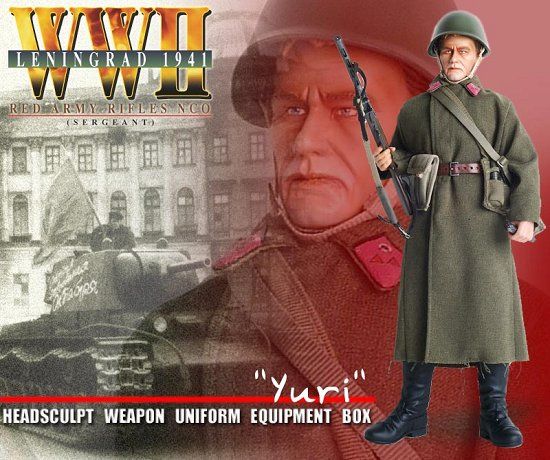 "Yuri", Red Army Rifles NCO, Leningrad 1941 (Sergeant)