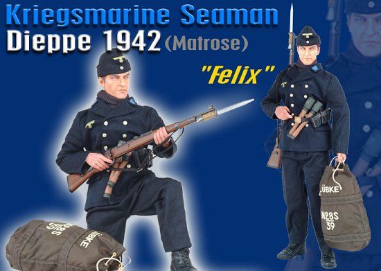 "Felix", Kriegsmarine Seaman, Dieppe 1942 (Matrose)