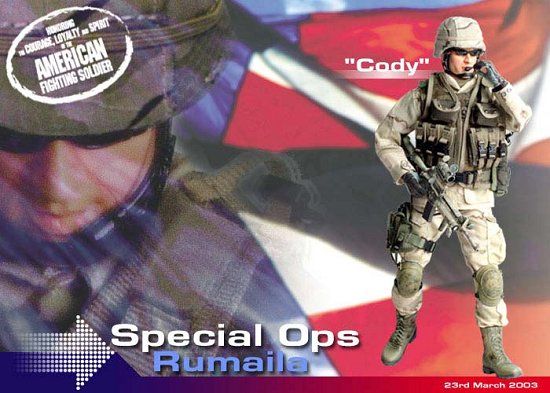 "Cody", Special Ops, Rumaila, 23rd March 2003