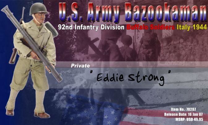 1/6 Dragon Original Action Gear for Private "Eddie Strong", U.S. Army Bazookaman, 92nd Infantry Division "Buffalo Soldiers", Italy 1944