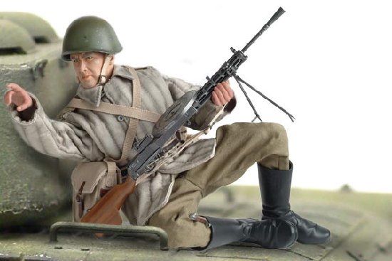 "Boris", Red Army LMG Gunner, Ukrainian Front 1943-44 (Sergeant)
