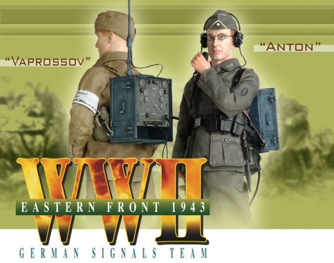 "Anton & Vaprossov", German Signals Team, Eastern Front 1943