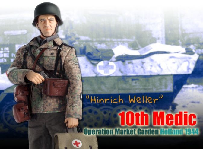 "Hinrich Weller", Frundsberg Medic, 10.Panzer-Division Sanitats, Arnhem 1944