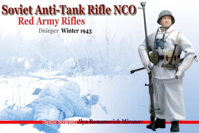 "Ilya Romanovich Mironov", Soviet Anti-Tank Rifle NCO, Red Army Rifles, Dnieper, Winter 1943 (Senior Sergeant)
