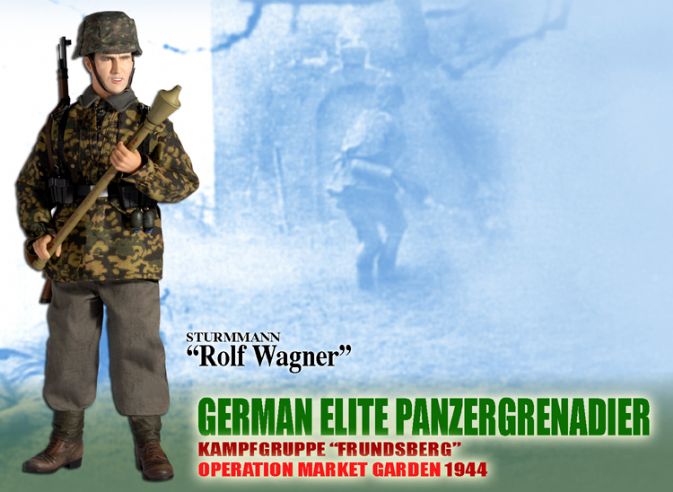 "Rolf Wagner", German Elite Panzergrenadier, Kampfrguppe "Frundsberg", Operation Market Garden 1944 (Sturmmann)