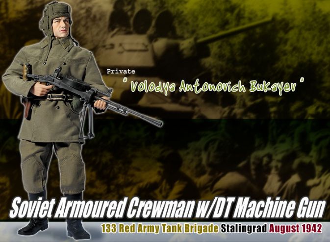 "Volodya Antonovich Bukayev", Soviet Armored Crewman, 133rd Tank Brigade, Stalingrad 1942 (Private)